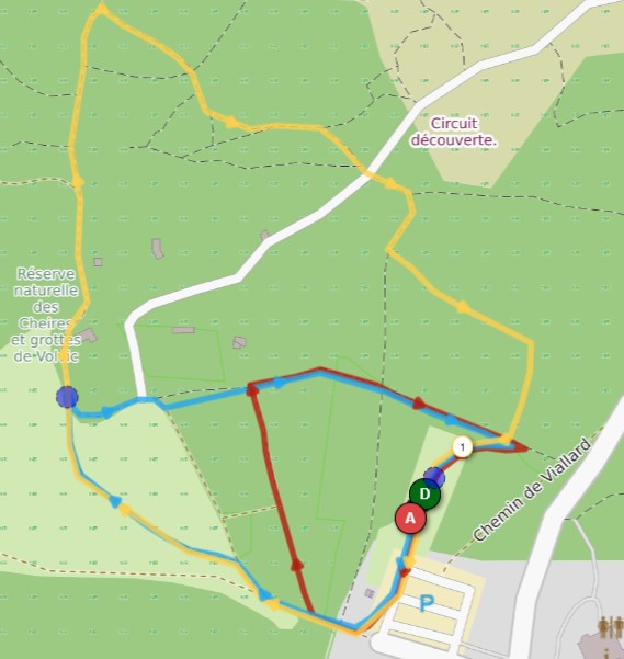 Parcours VVX Kids Trail