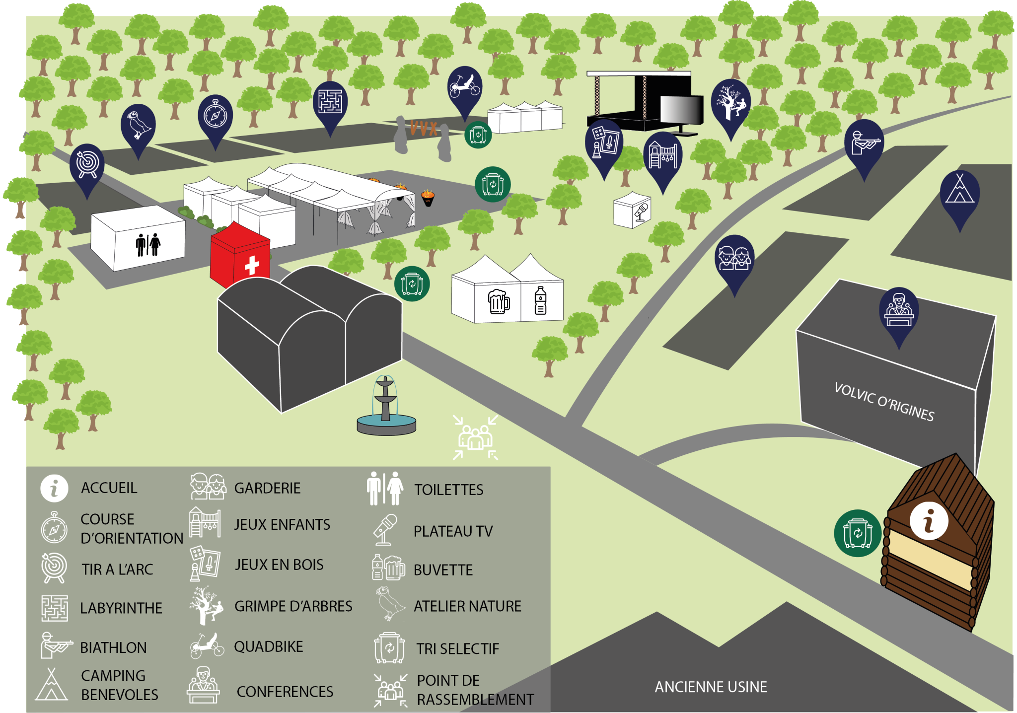 Plan du Goulet Volvic Volcanic Experience Bougez, Explorez, Vibrez