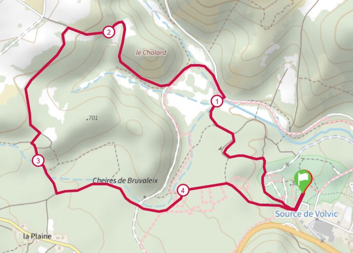 Carte du parcours Run For You