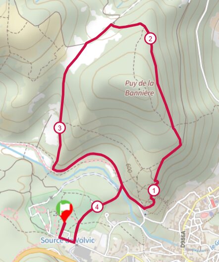 Carte du parcours Run For You